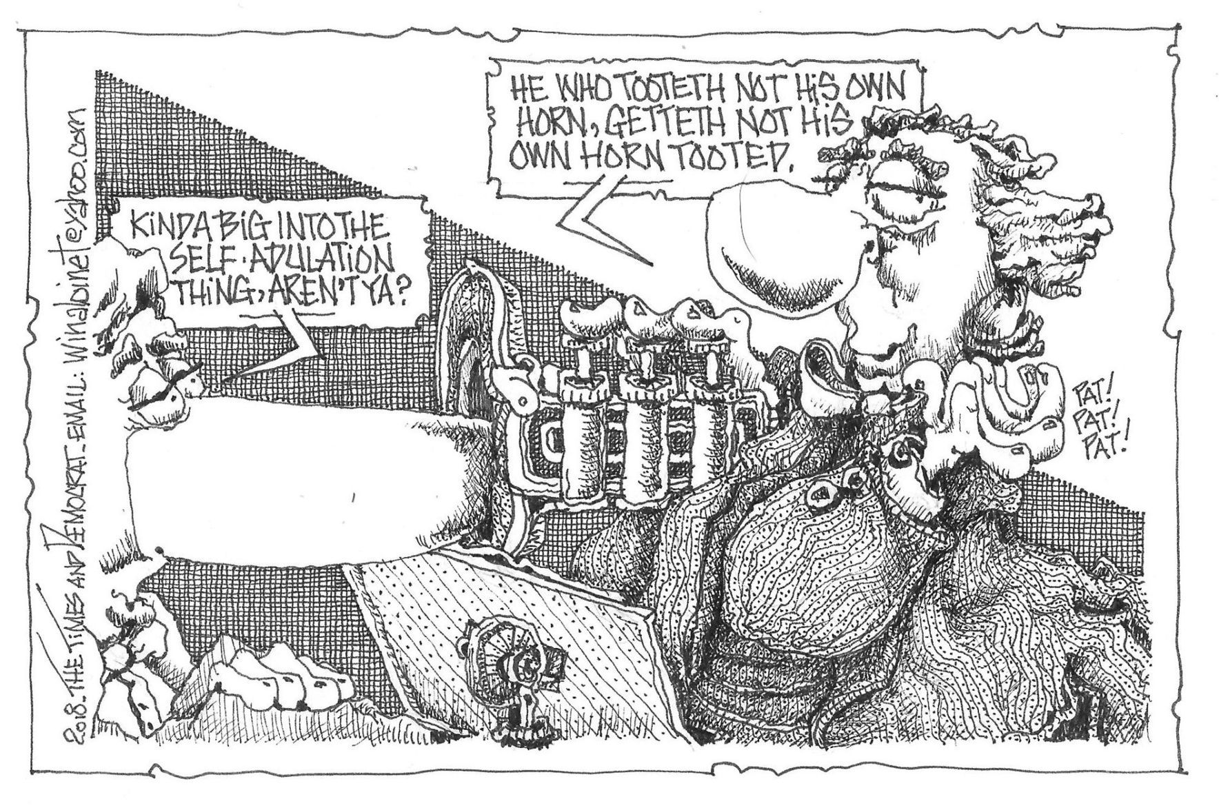 Tooting your own horn